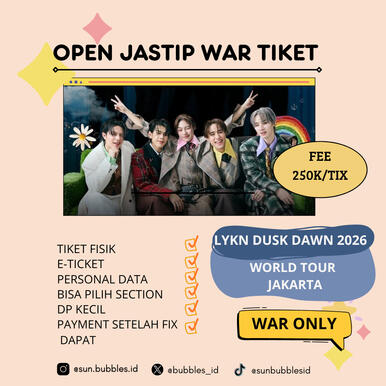 OPEN JASTIP LYKN DUSK DAWN 2026 IN JAKARTA