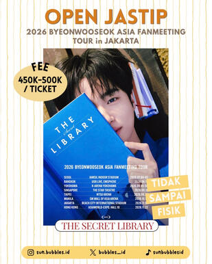 OPEN JASTIP BYEONWOOSEOK IN JAKARTA