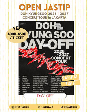 OPEN JASTIP KYUNGSOO IN JAKARTA